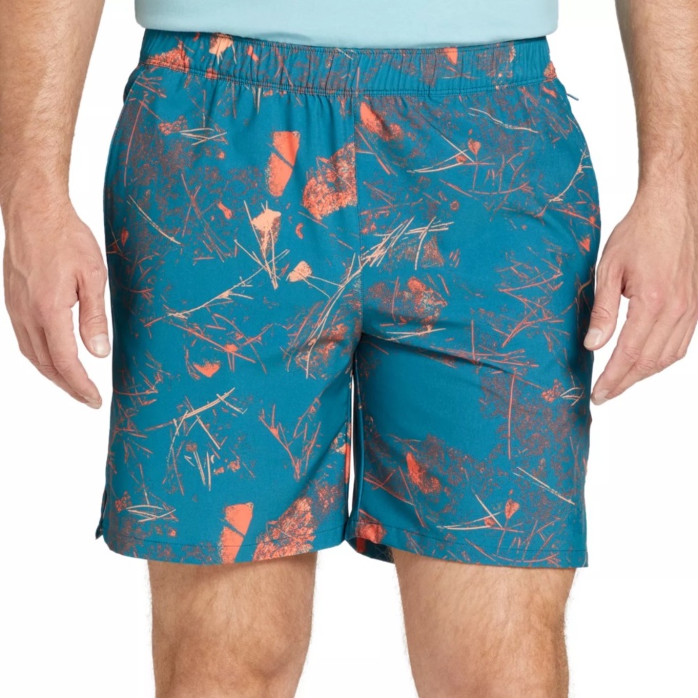 The North Face Men's Wander Shorts Blue Coral Valley Print Size M *NWT*
